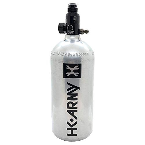 HK Army 48ci/3000psi Compressed HPA Paintball Tank Air System Regulator Gunmetal