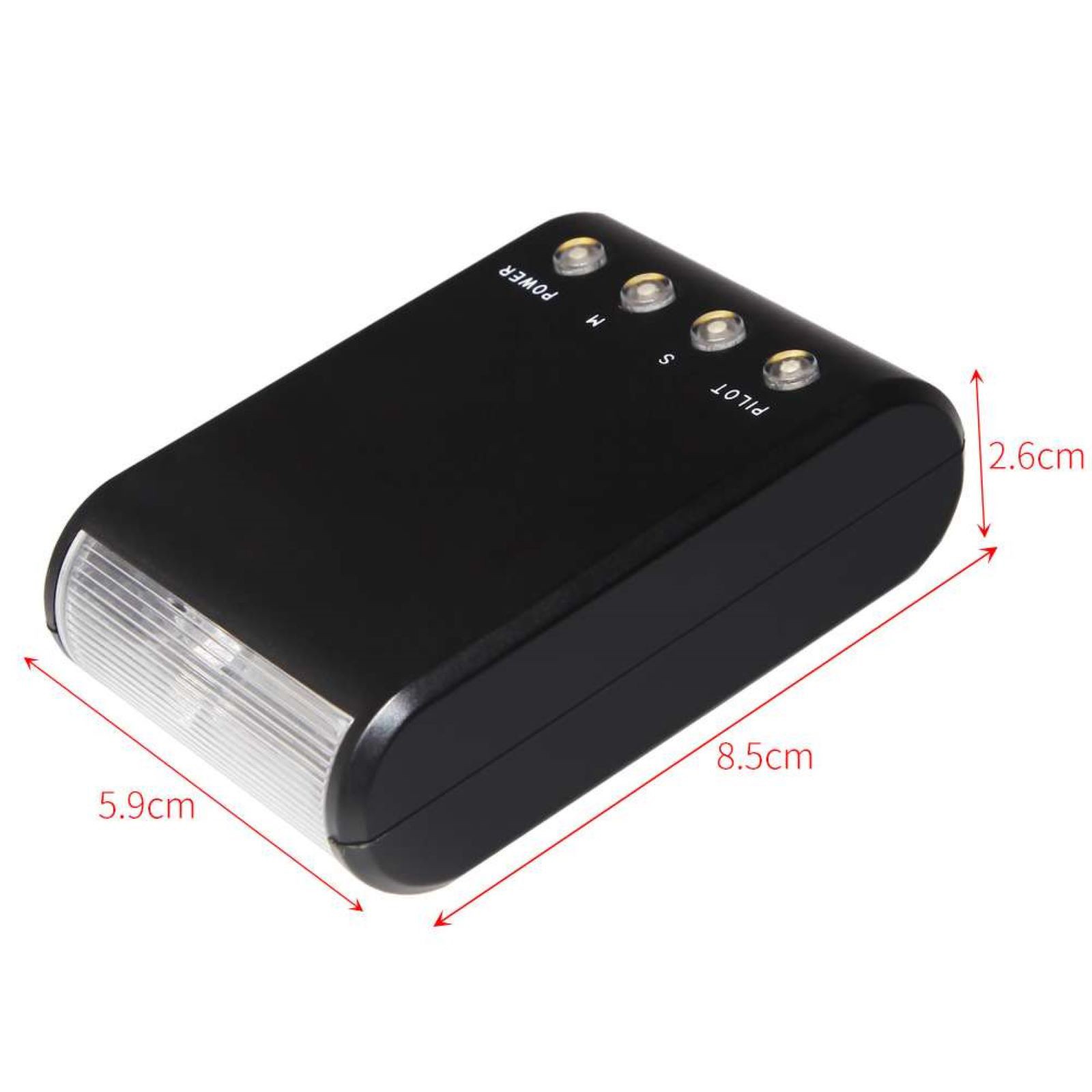 Mini Digital On Camera Hot Shoe Mount Flashlight For DSLR Cameras Accessories
