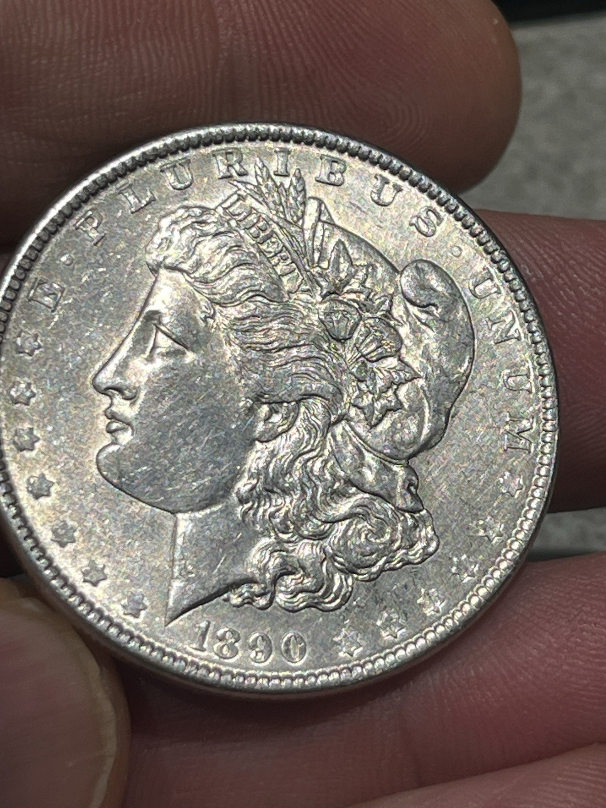 1890 Morgan Silver Dollar Very Sharp