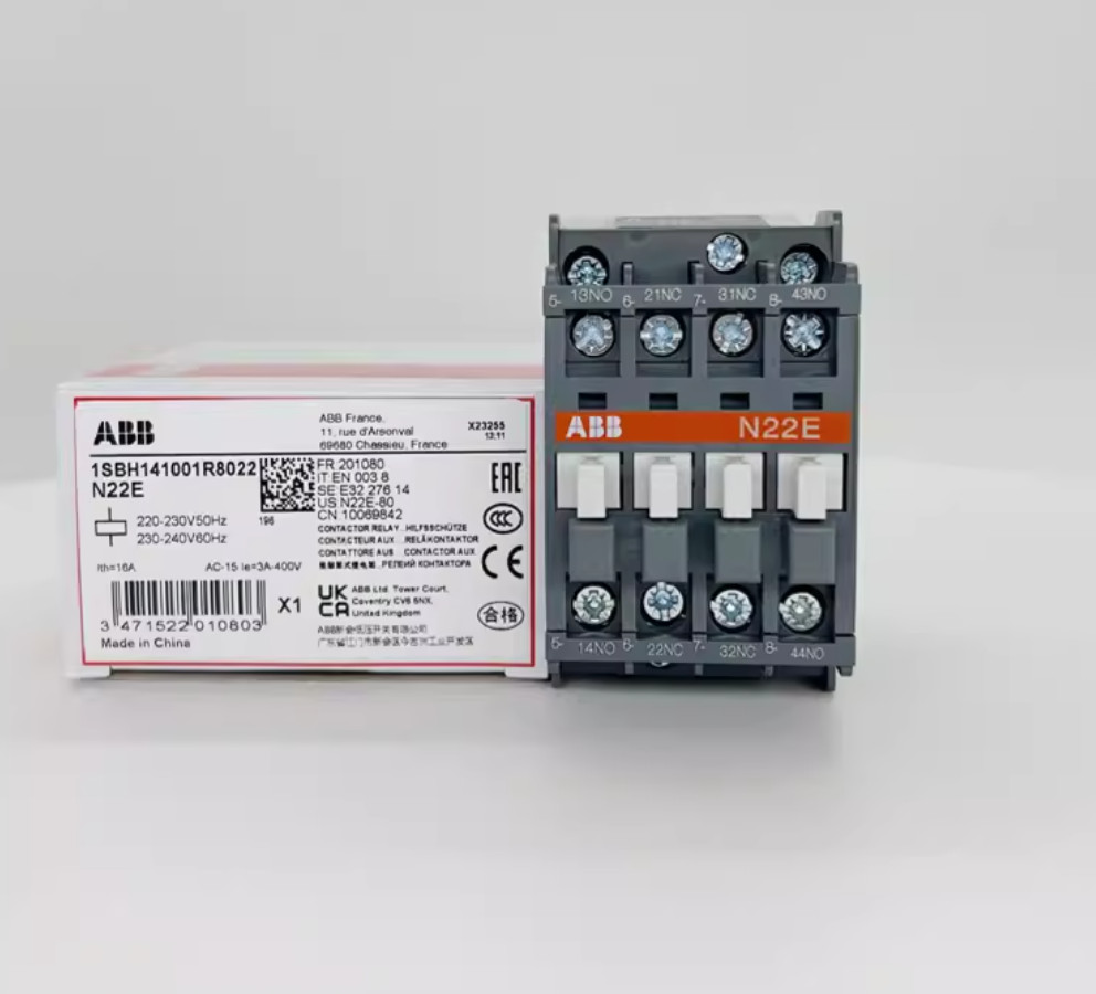 1PC New ABB  contactor intermediate relay N22E  AC24V 110V 220V