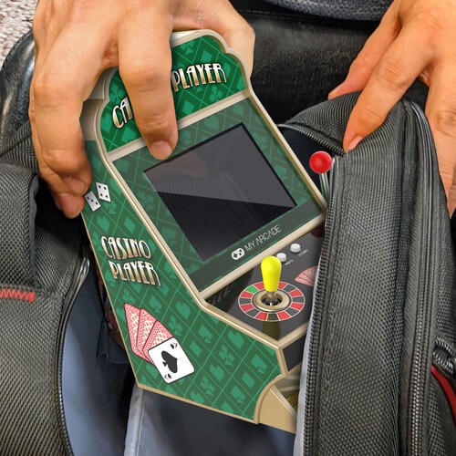 My Arcade - DGUN-3945 Casino Player Portable Arcade Gaming System [New ]
