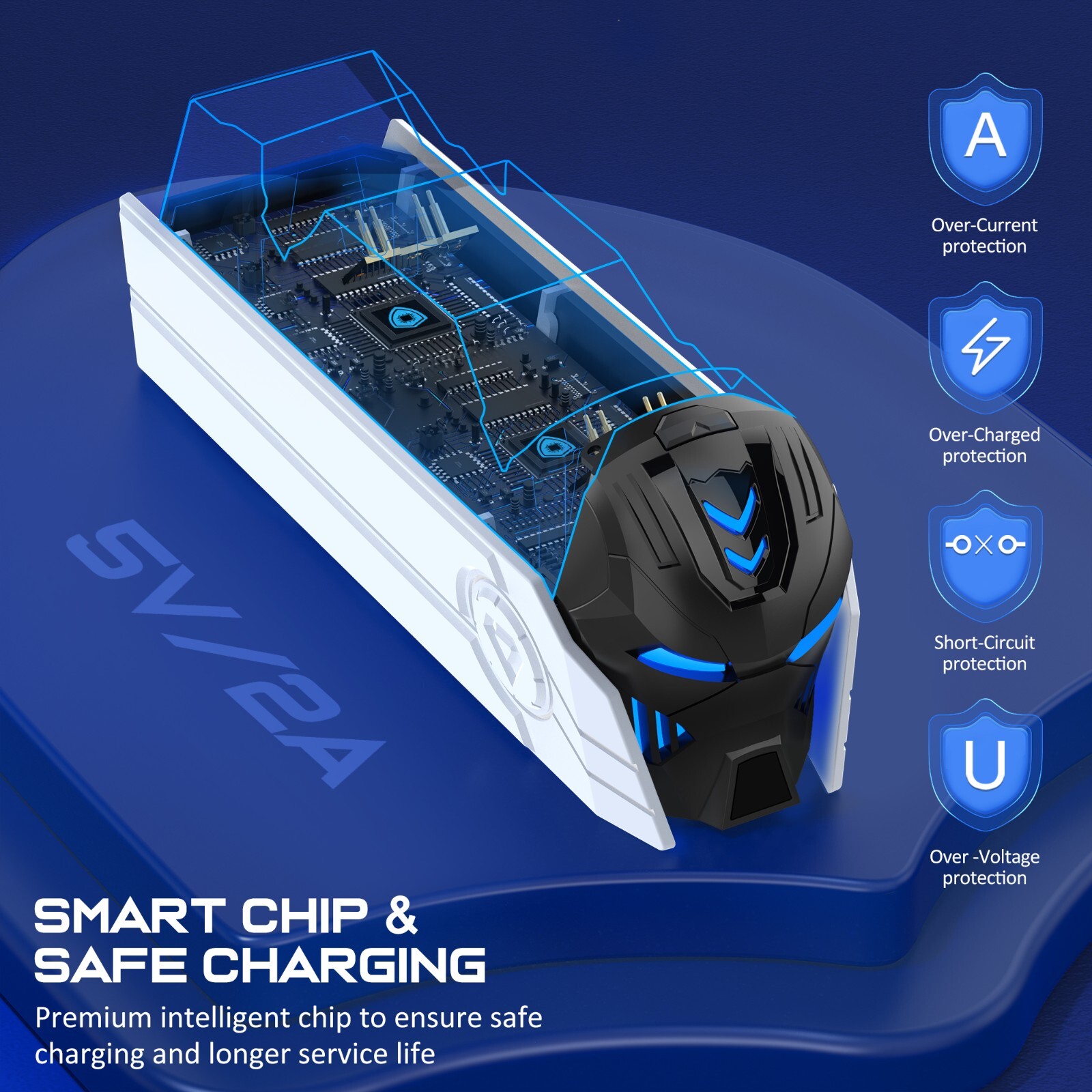 PS5 Controller Charger Station Vertical Charging For Playstation 5 Dualsense 5