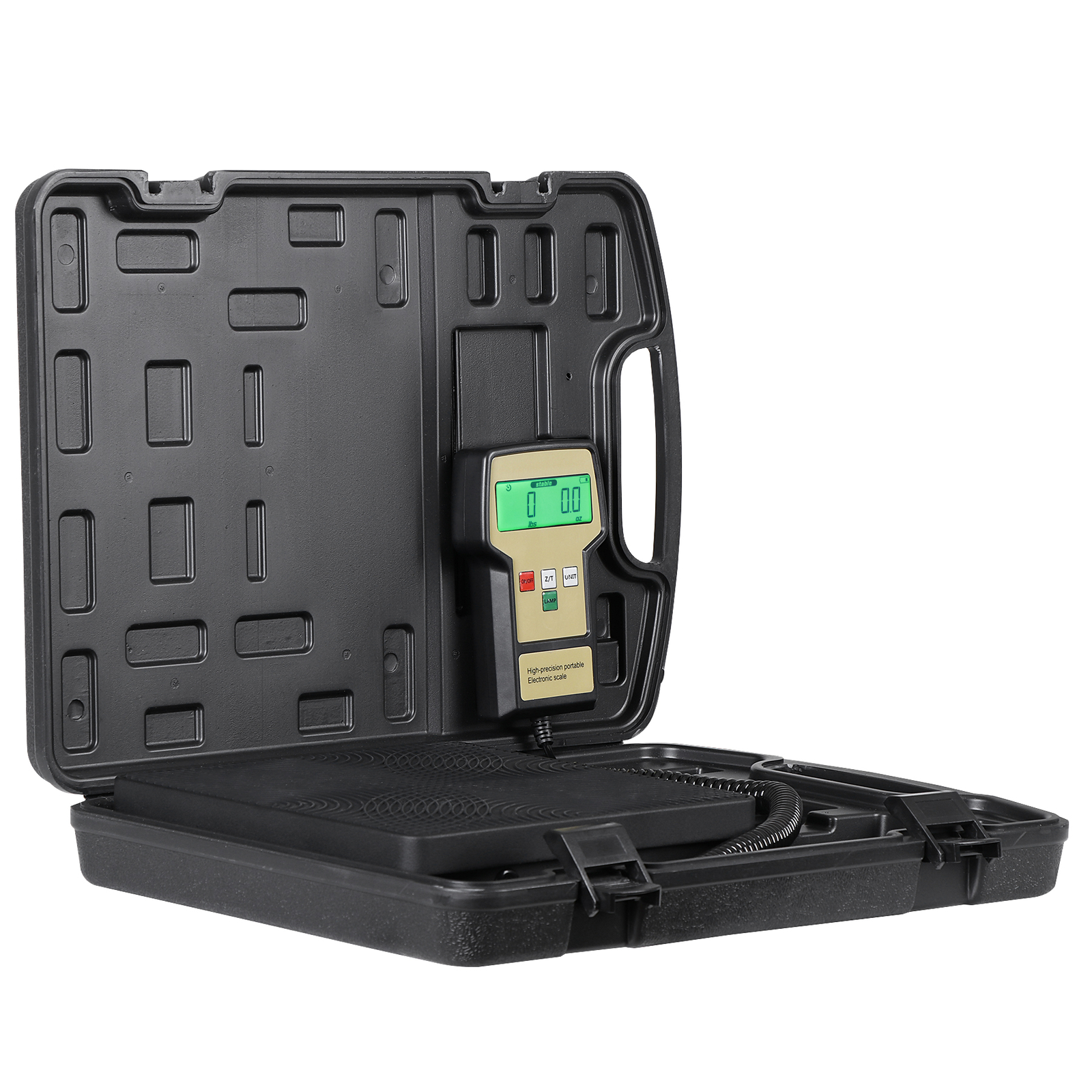 220 lbs Electronic Refrigerant Charging Digital Weight Scale LCD Display