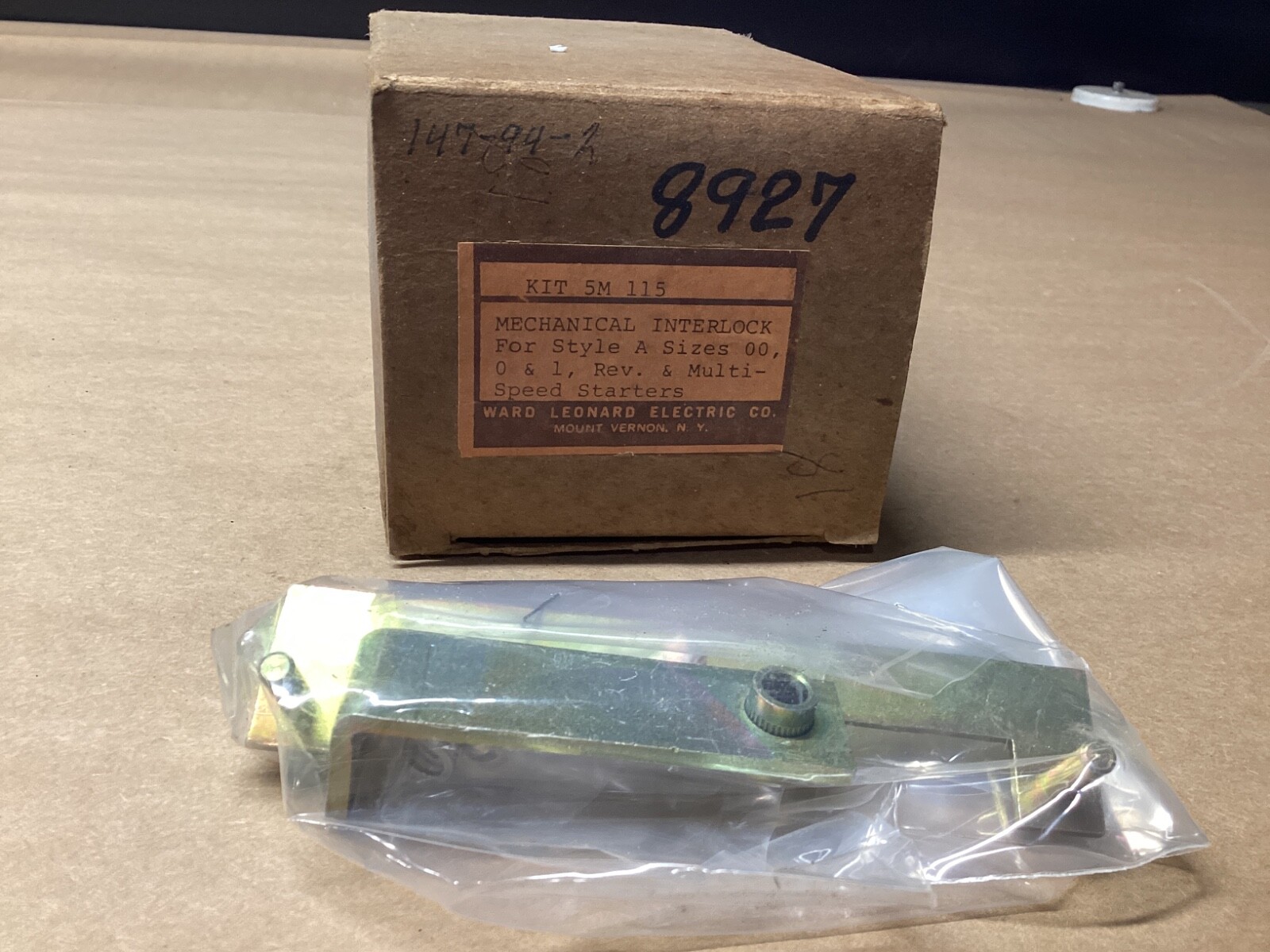 Ward Leonard Electric Kit 5M 115 MECHANICAL INTERLOCK #101H111*CO
