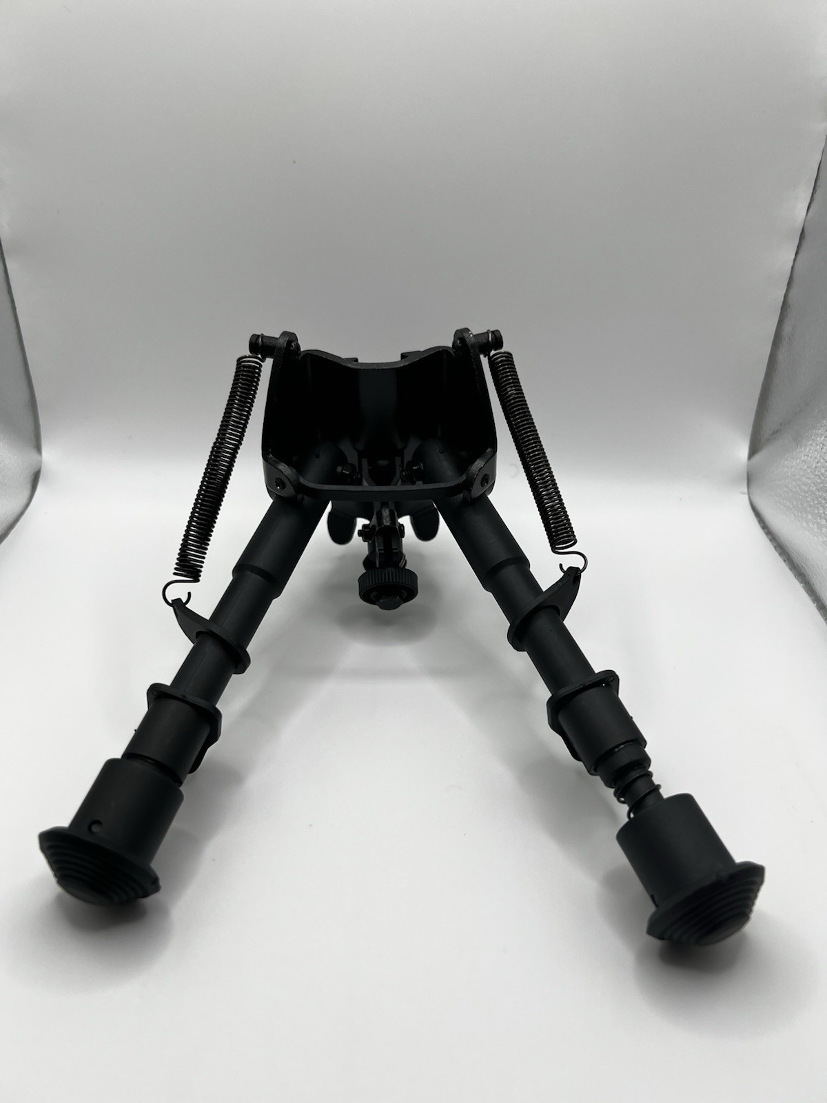 Rifle Bipod Spring Return Picatinny Rail Mount Adjustable Adapter Height