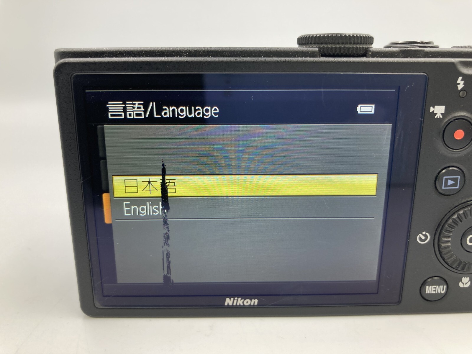 Excellent Nikon Coolpix P310 black Compact Digital Camera 16.1MP 0388