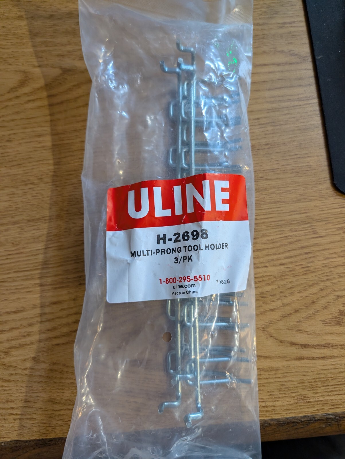 ULINE H-2698 MULTI-PRONG TOOL HOLDER 3PK