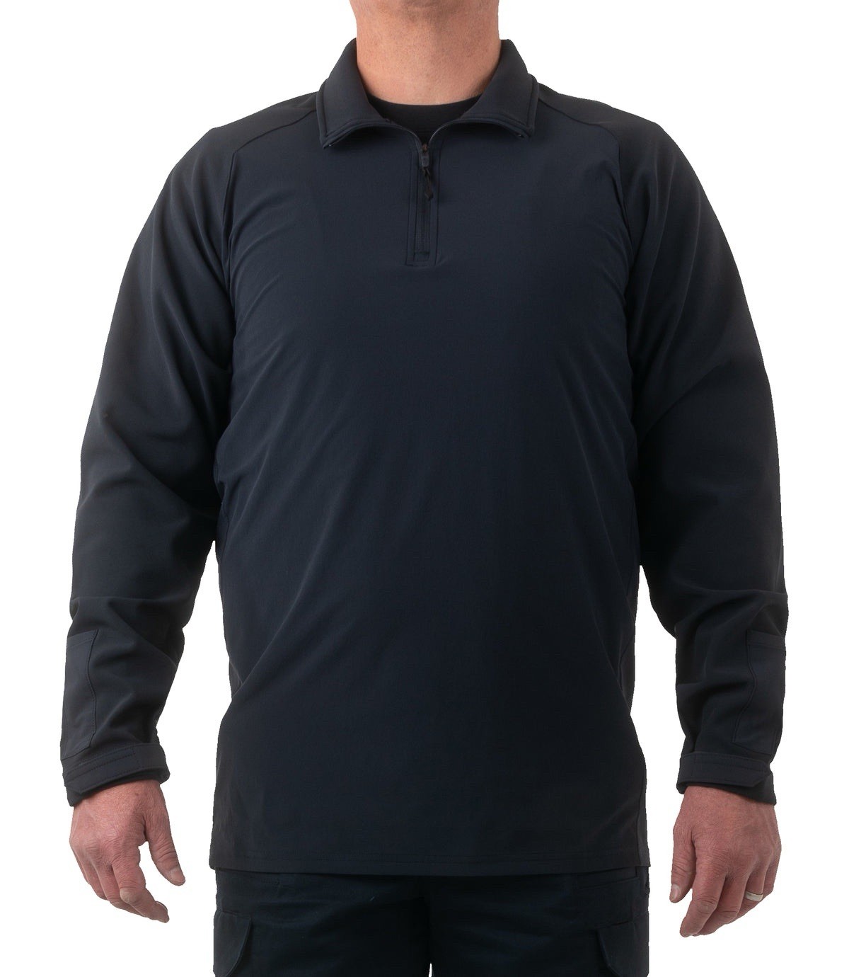 New Mens First Tactical Pro Duty 1/4 Zip Long Sleeve Pullover Navy Men’s XS