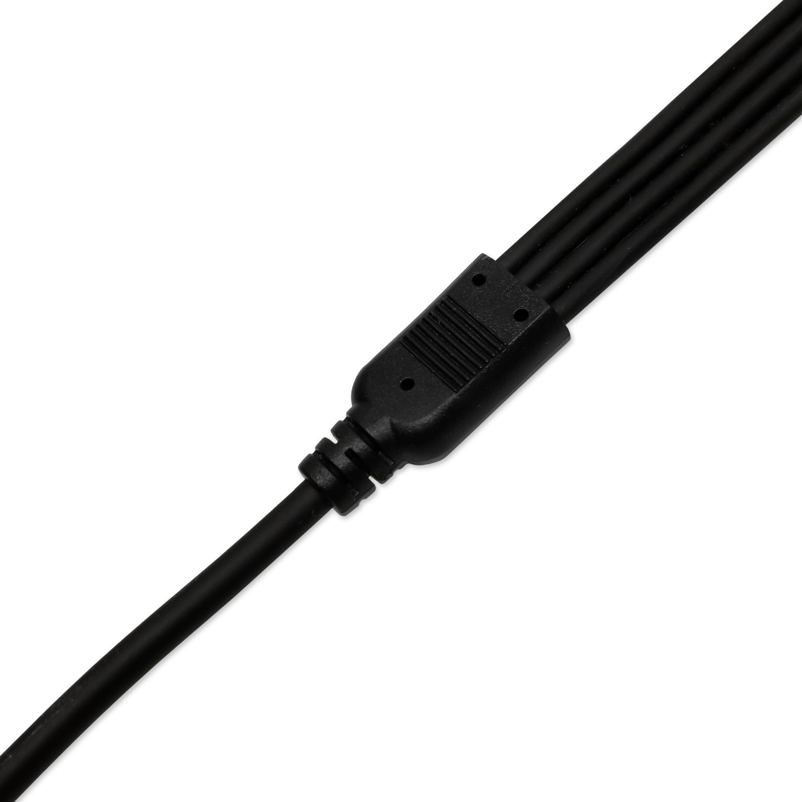 2 Pack - 4 Way Channel DC Power Splitter Adapter Cable for CCTV Security Camera