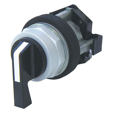 Eaton Ht8jdh3aa5 Selectorswitch, Non-Illum, 2Pos, 30Mm, Black