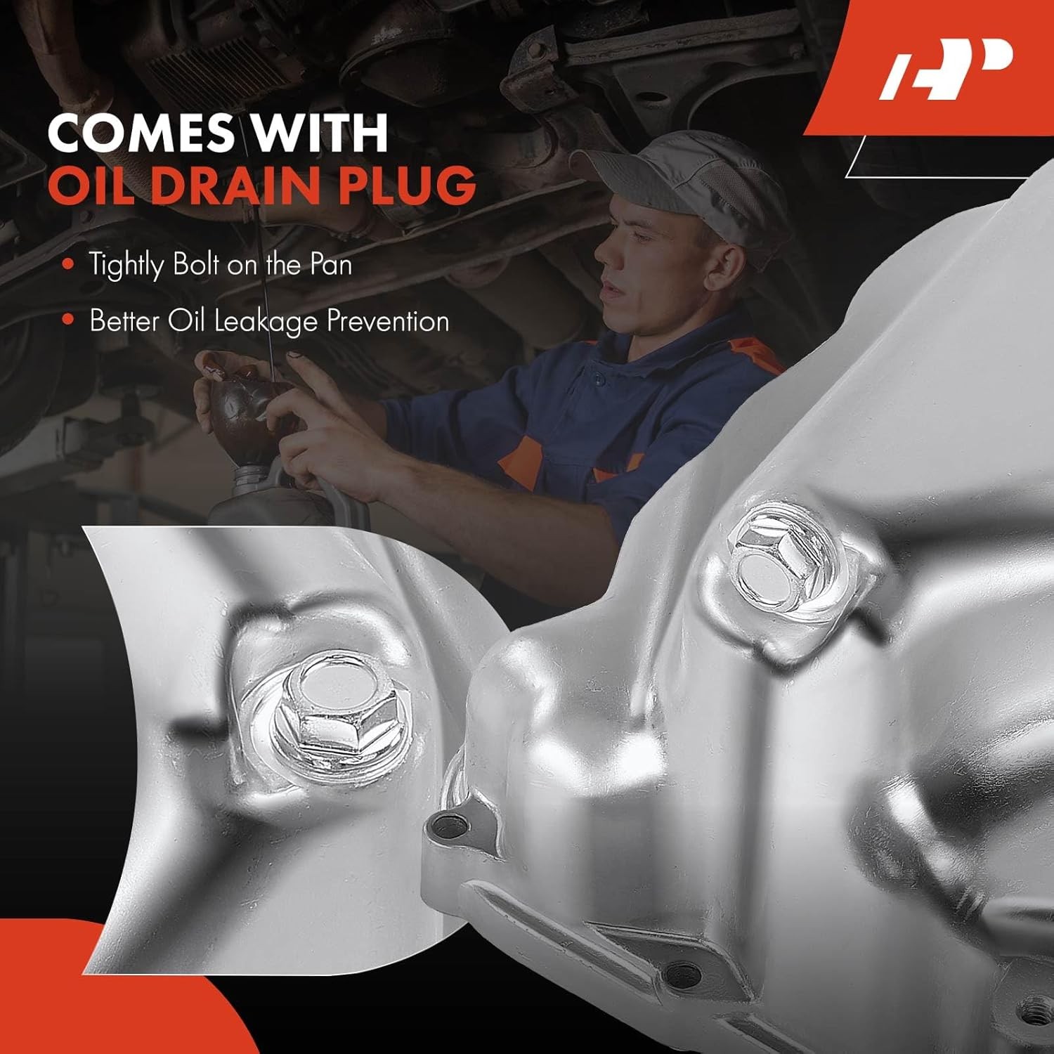 Engine Oil Pan Sump Drain Plug Fit Acura MDX Honda Odyssey Pilot Ridgeline 3.5L