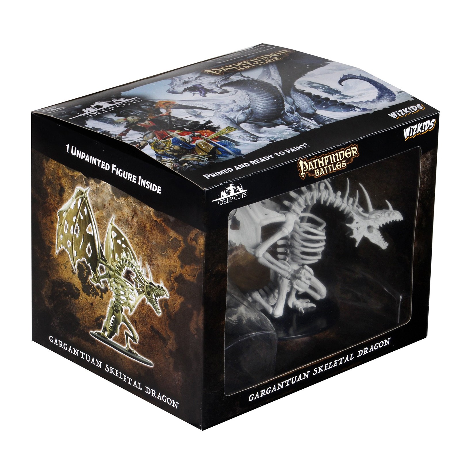 Pathfinder Battles Deep Cuts - Gargantuan Skeletal Dragon