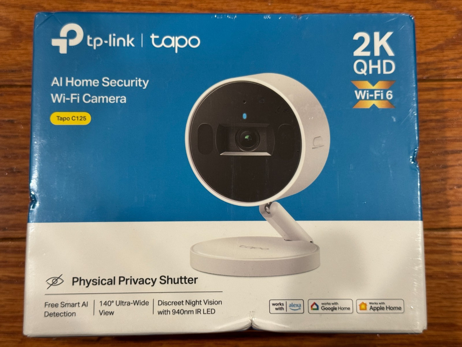 🔥NEW🔥 TP-Link Tapo Indoor 2K Wi-Fi Security Camera w/ Physical Privacy Shutter