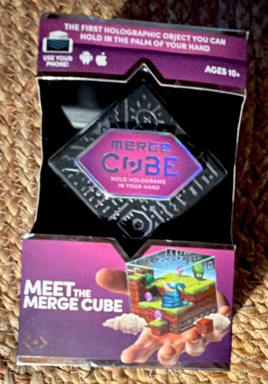 Merge AR/VR Interactive Cube Holograms ARC-01 Black for Smartphone Mobile