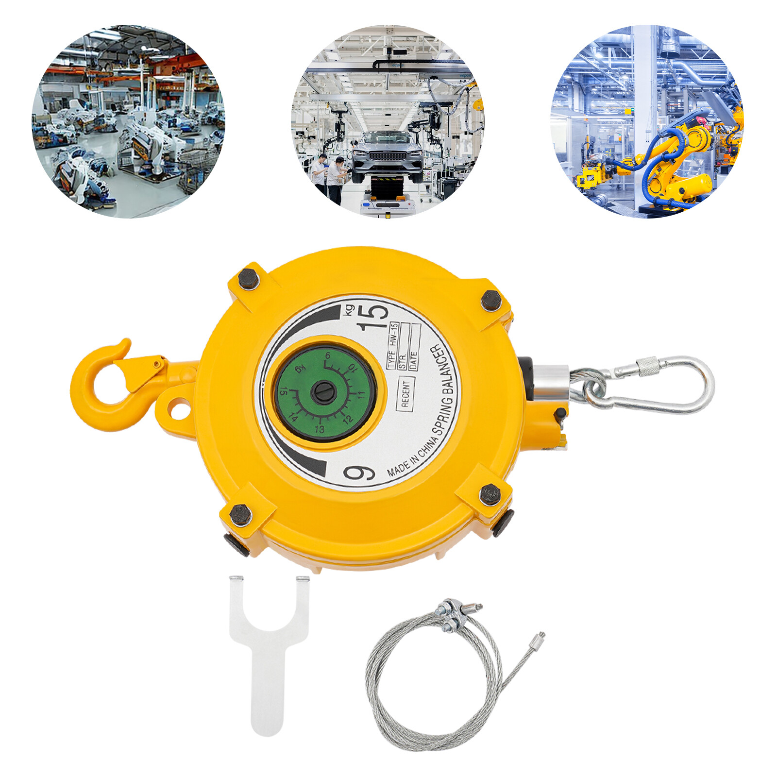 Spring Balancer Retractable Tool Fixture Holder 20-33 lbs hanging Equipment