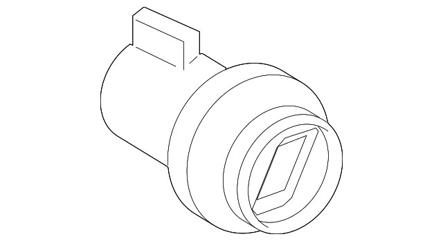 Genuine Nissan Backup Lamp Bulb Socket 26254-6CA0A