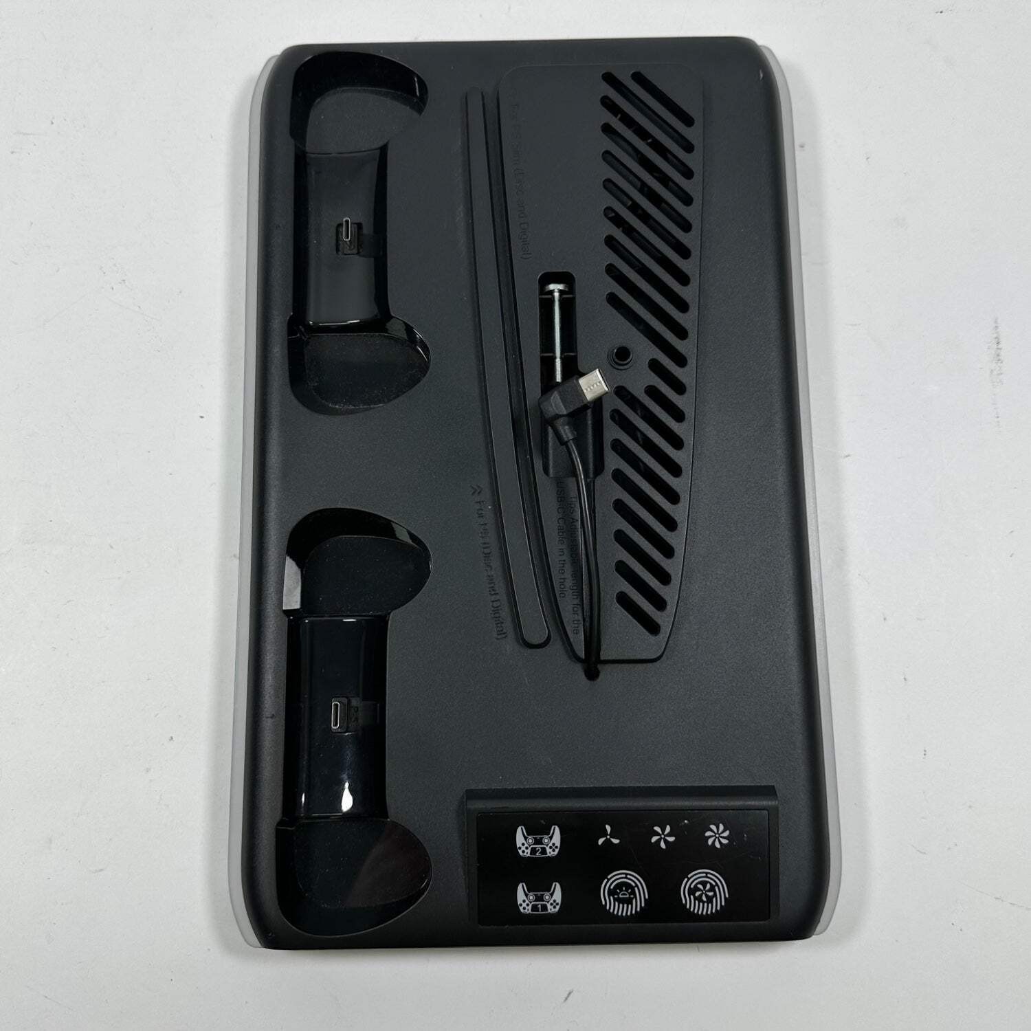 EBTools Black Multifunctional Cooling Stand For Playstation 5 PS5