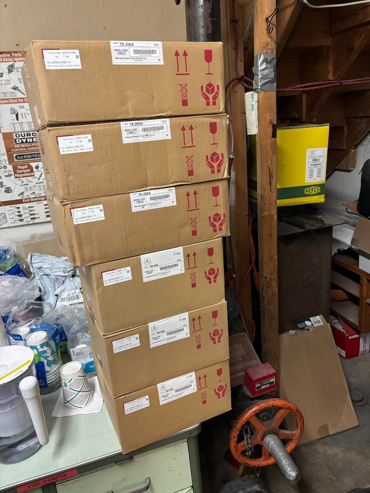 Mitsubishi Electric Trane TE-200A AC Control System HVAC