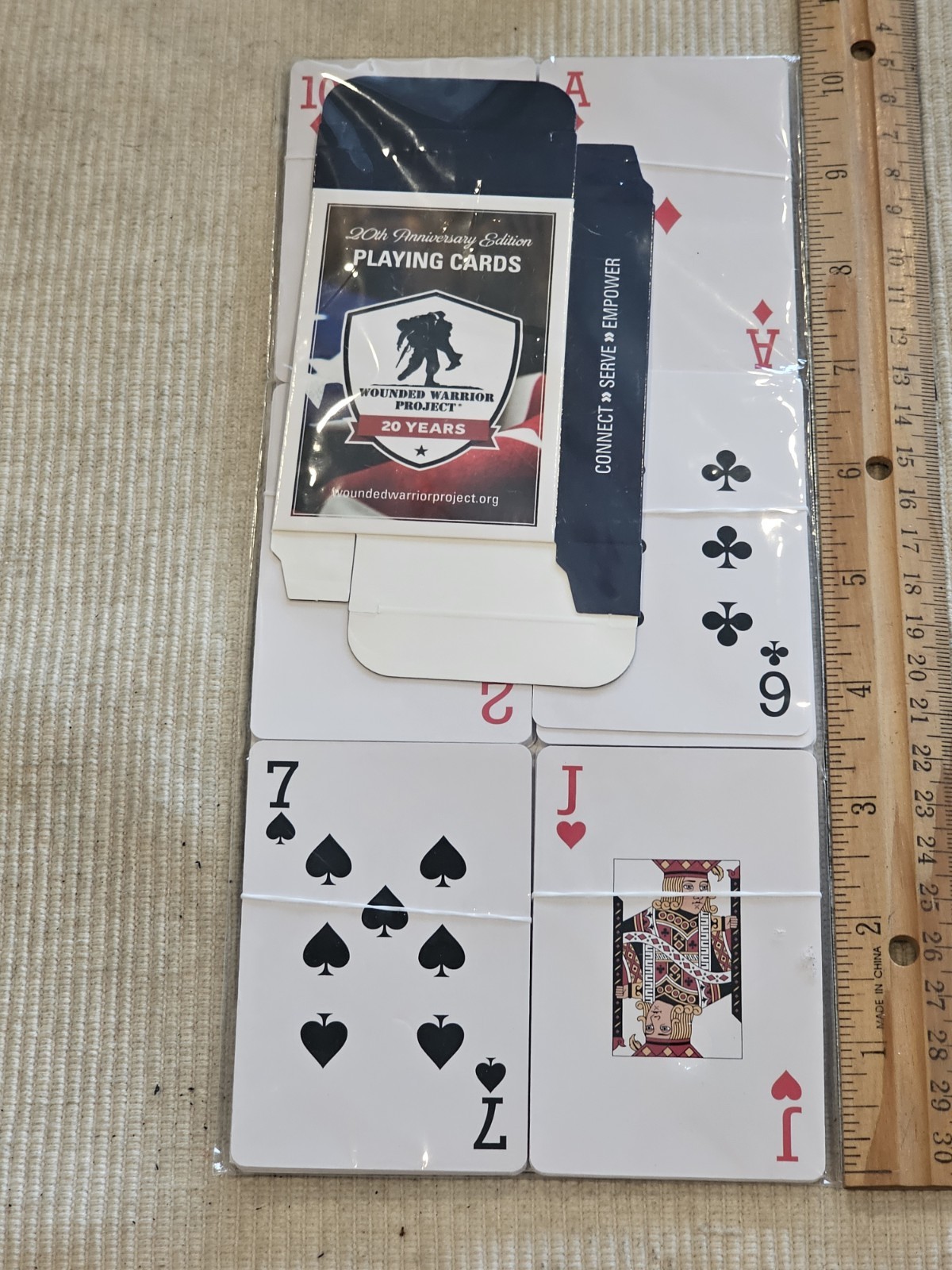 1990s 2000s US Army War On Terrorism Wounded Warrior Unopened Card Deck L@@K!!!
