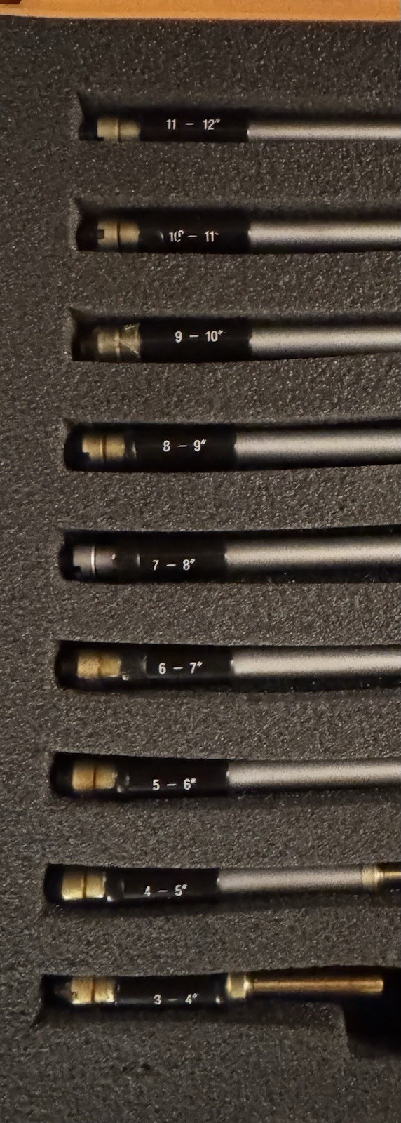 Mitutoyo 3-12 Inside Bore Micrometer