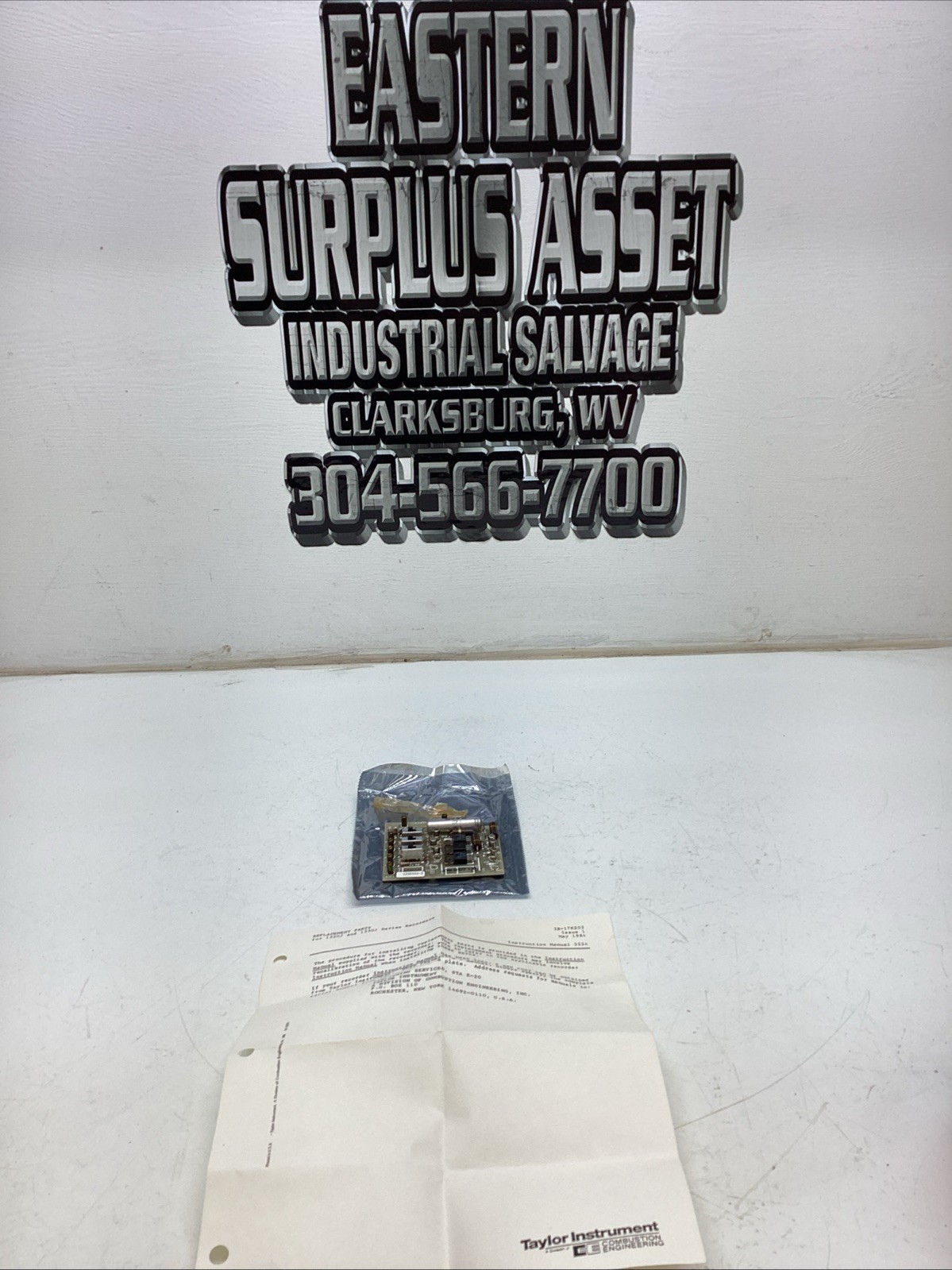 Taylor Instruments 125S933-3 Printed Circuit Board NEW