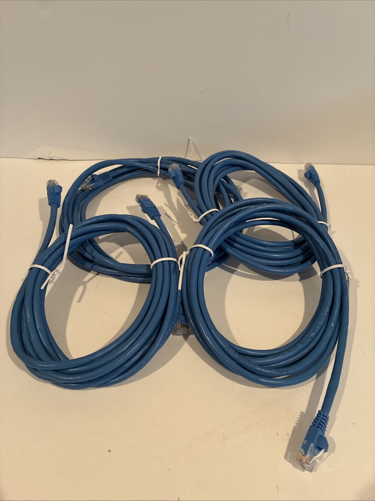 4x Male Male Cable To Go Patch Cord 10’