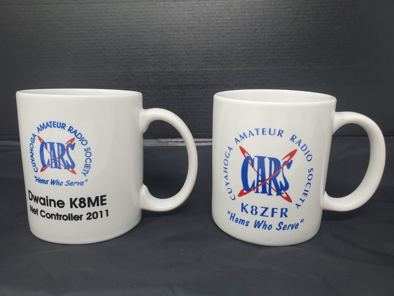 CARS Cuyahoga Amateur Radio Society Ham Mug Cup - Ohio Hams Who Serve