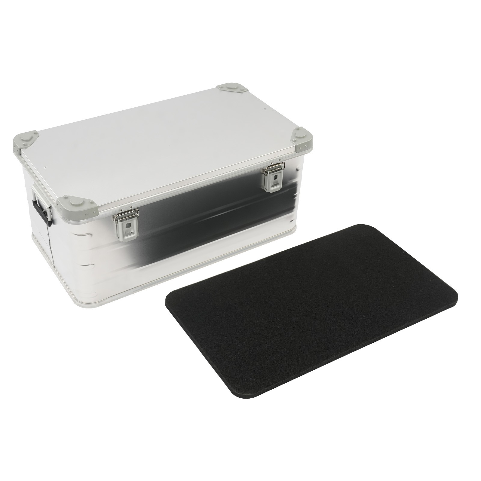 Aluminium Box, Splashproof, Dustproof, Stackable, Transport Box with Handles
