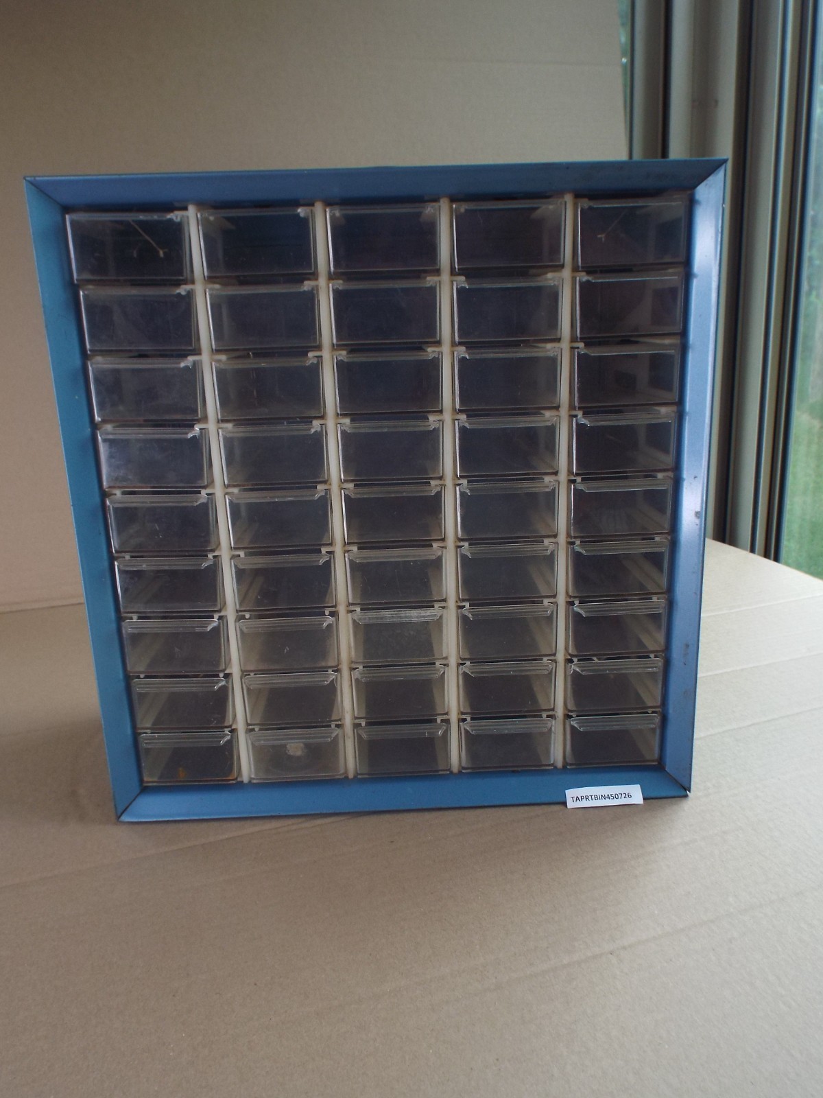 VTG Large 45 Drawer Akro Mils USA Metal Parts Storage Organizer Good Cond (Read)