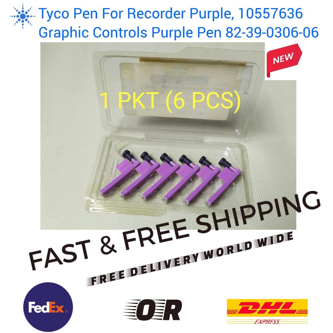 Tyco Pen For Recorder Purple, 10557636 Graphic Controls Purple Pen 82-39-0306-06