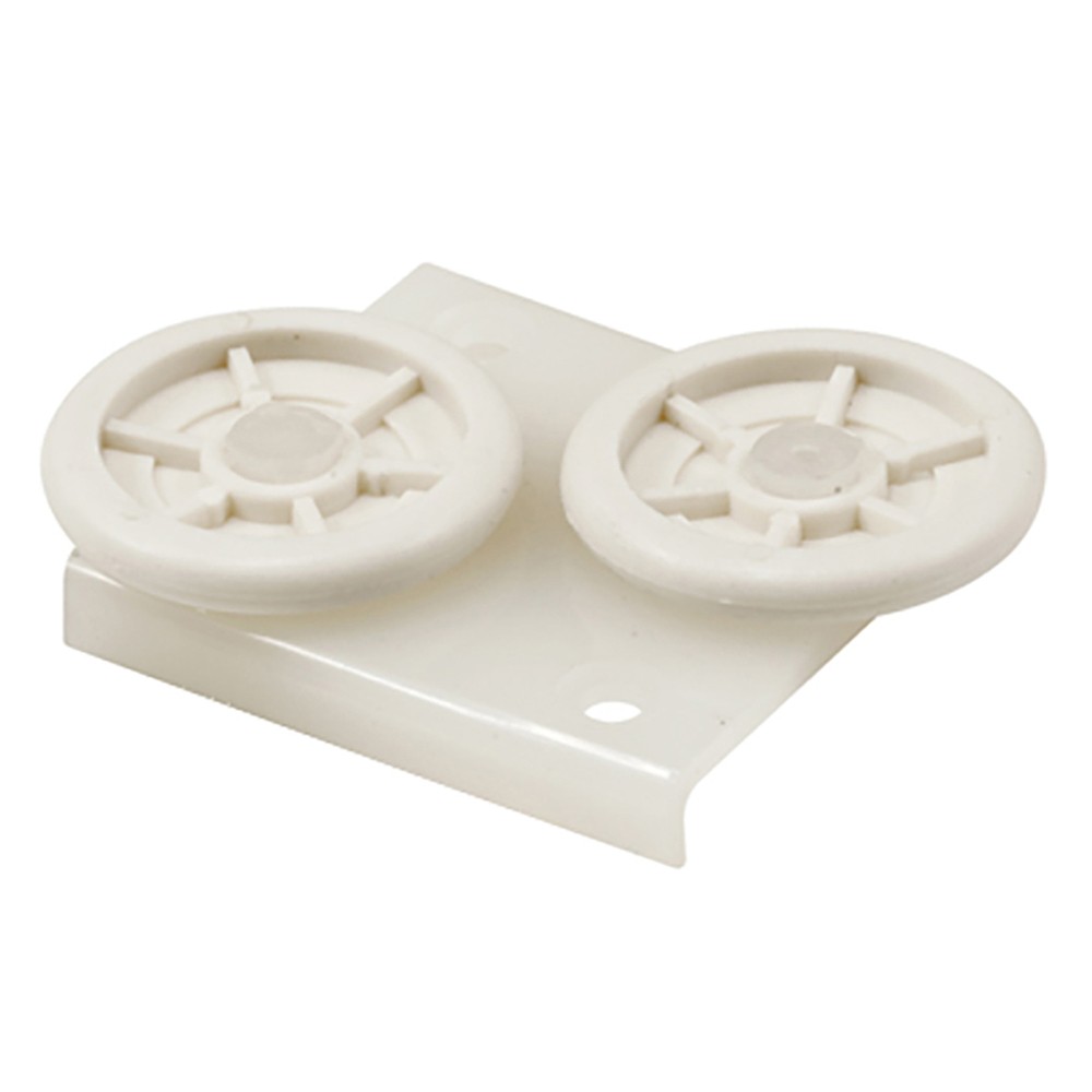 Prime-Line Products D1804 Peachtree Carvel Wood Door Plastic Top Roller 2 Wheels