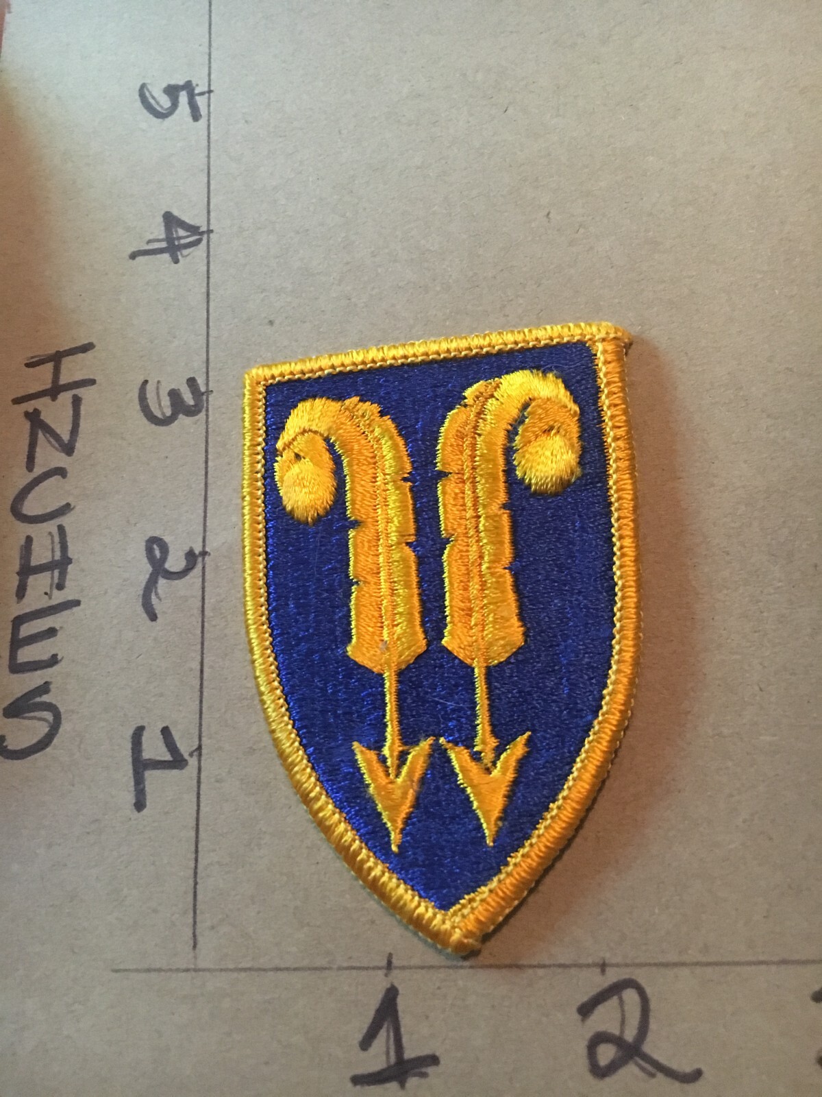 US Army 22nd Support Command m/e patch 5/16/25