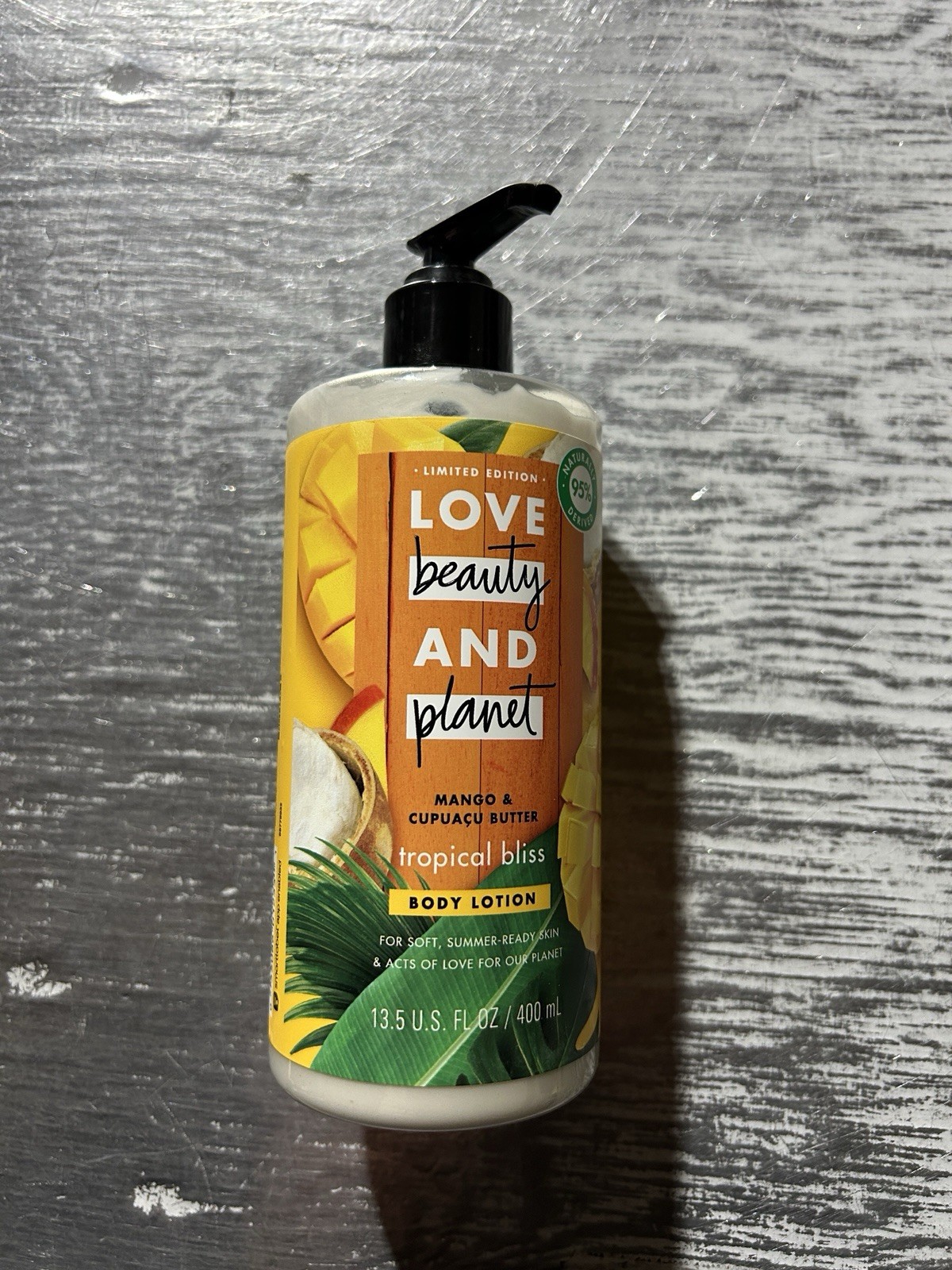 🥭Love Beauty And Planet Mango & Cupuacu Butter Tropical Bliss Body Lotion - New