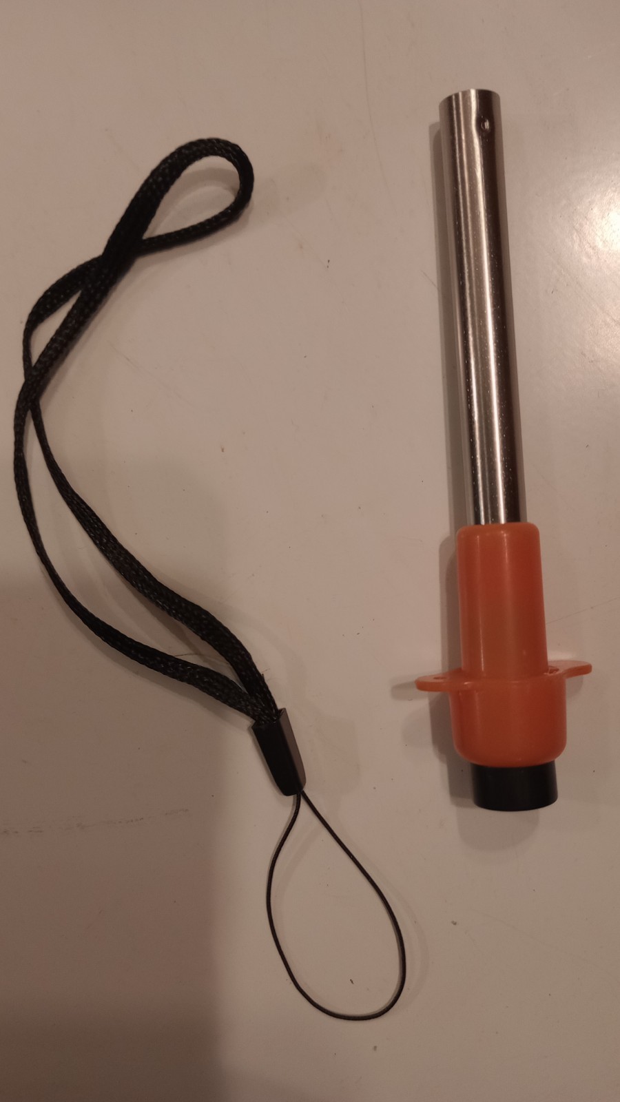 FREE with bit auger  Orange Fire Striker Tool Metal & Plastic for Camping Hiking