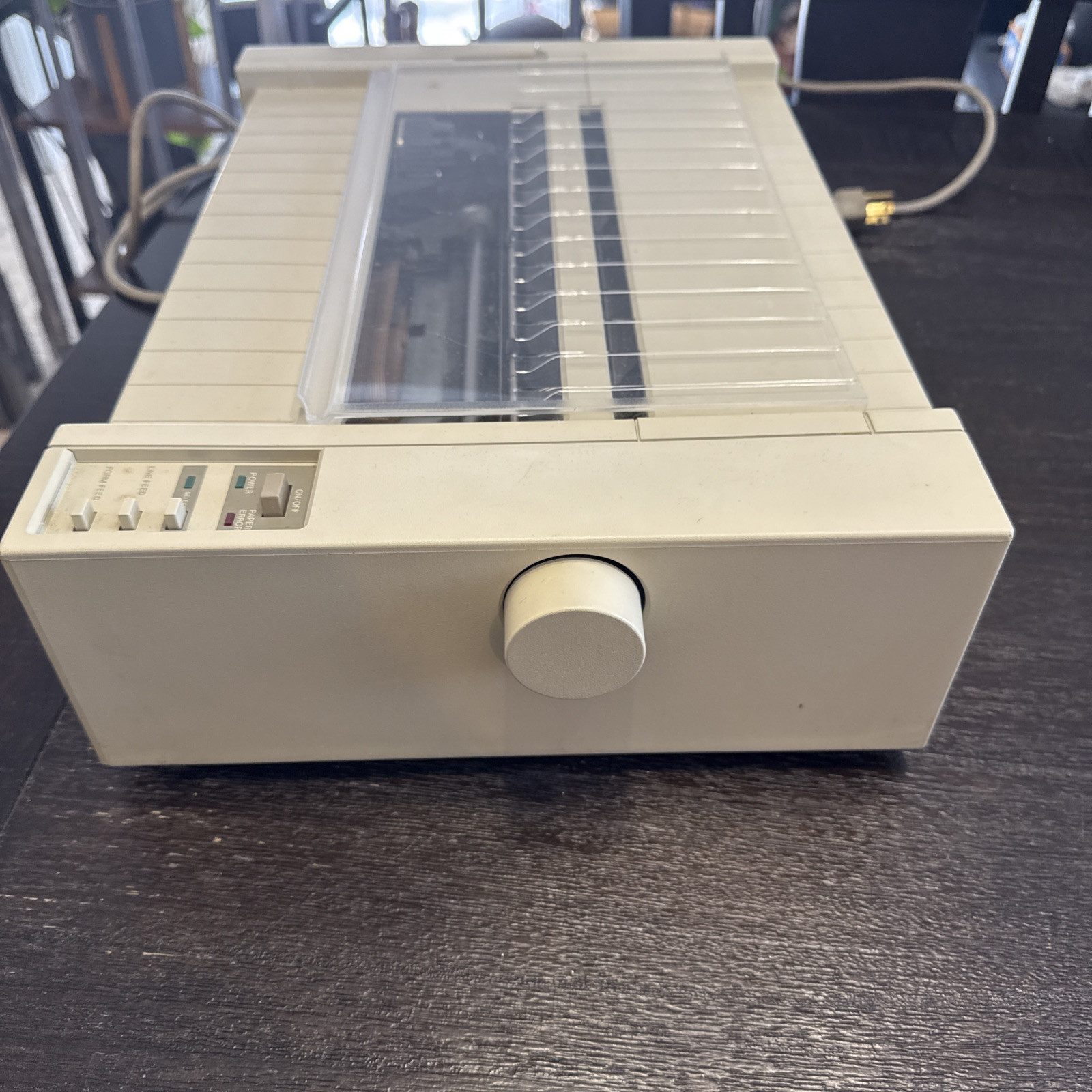 Vintage Apple ImageWriter A9M030 Printer Powers On
