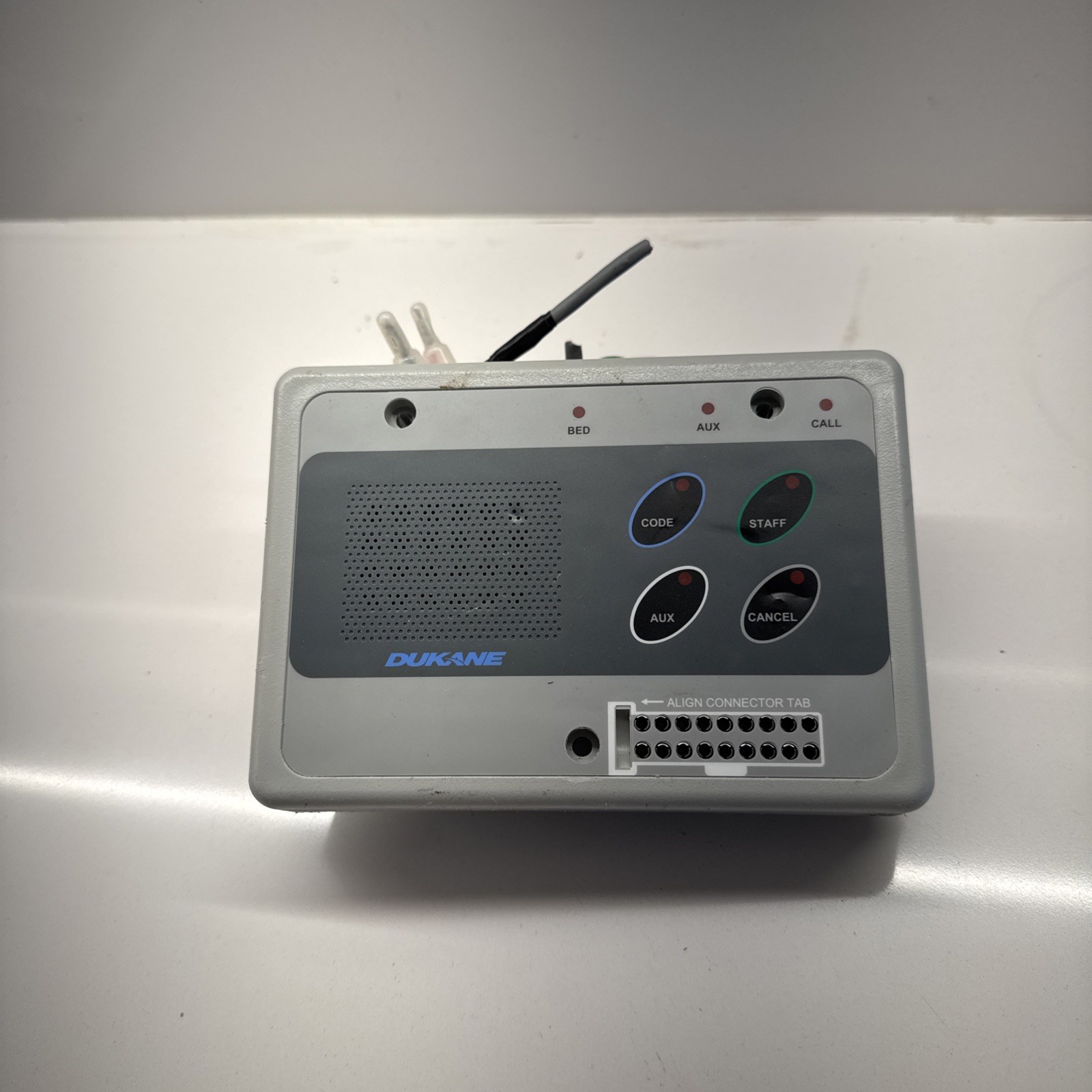 Dukane Communications 4A2481B Single Nurse Call Patient Station Speaker for 854N