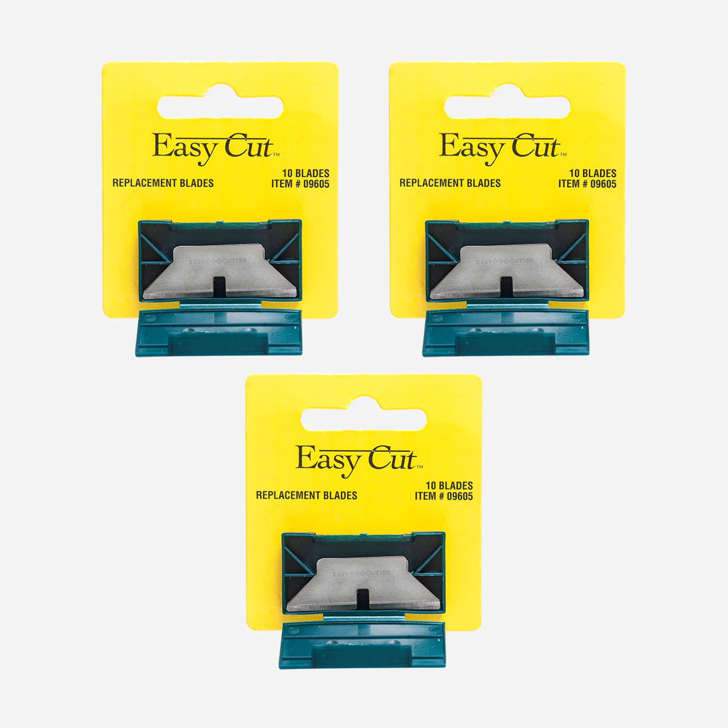 EasyCut Standard Replacement 10 Pack Cutter Blades - Pack of 3 (Total 30 Blades)