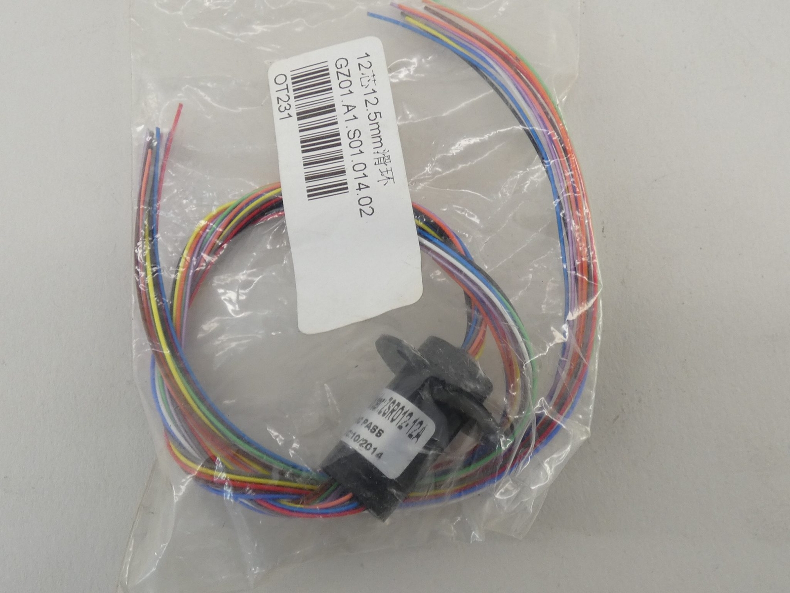 Zlintel ZSR012-12A Cap-Type Conductive Slip Ring 12.5MM GZ01.A1.S01.014.02 - ...