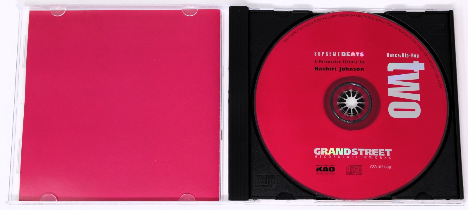 Grand Street Supreme Beats Bashiri Johnson Sound Library/Sampling 4 CD Box Set