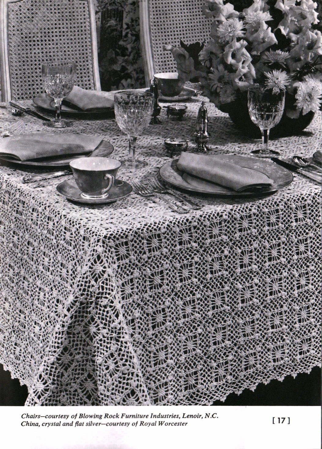 Priscilla Tablecloths & Bedspreads | Coats & Clark 164