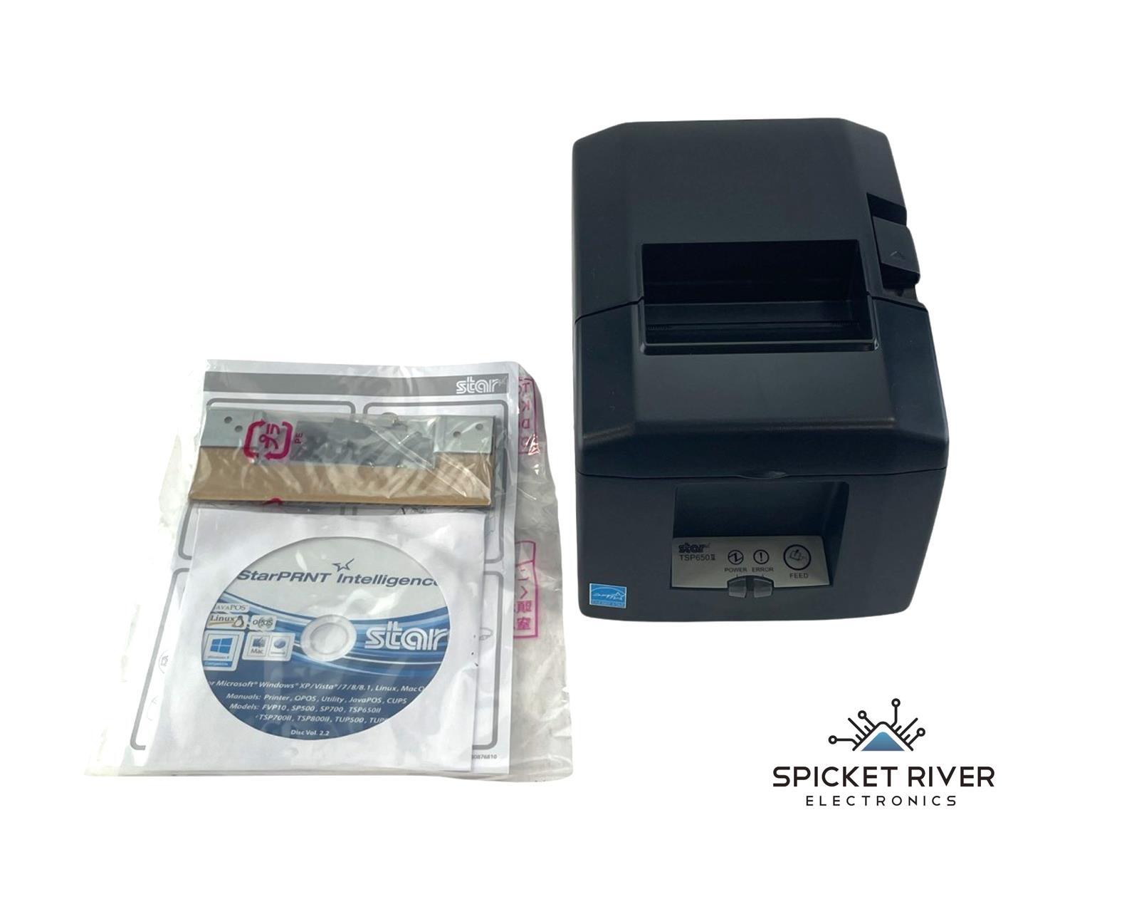 Open Box - Star Micronics TSP650IIU Thermal Receipt Printer - No AC Adapter