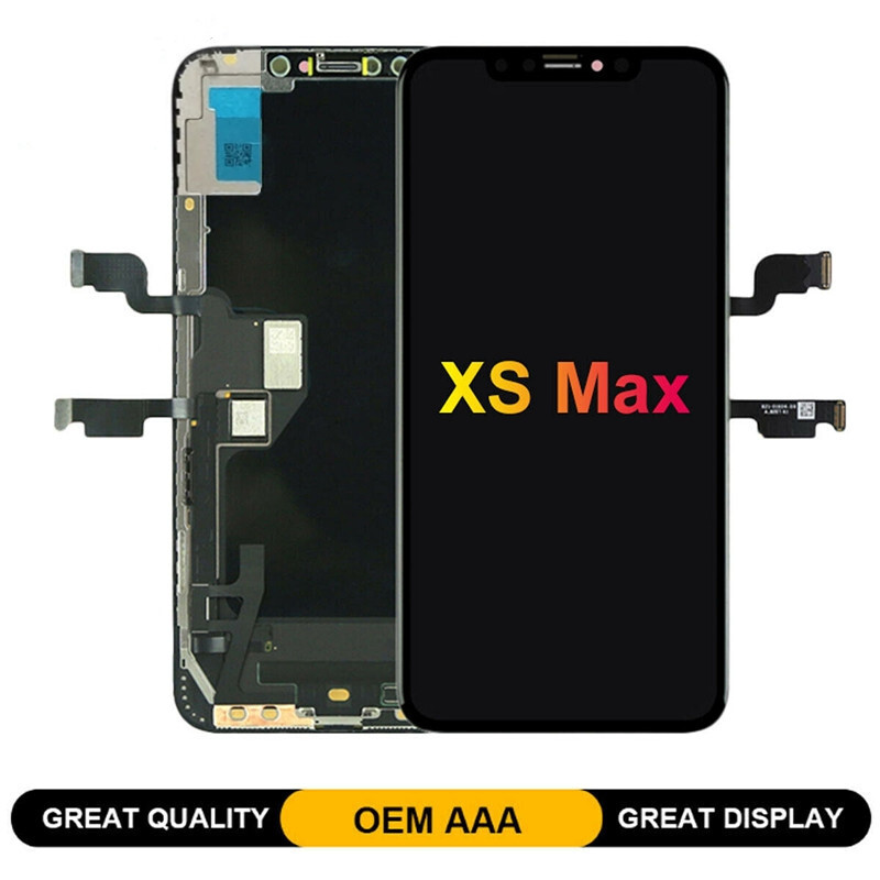 For iPhone XS Max Black Display LCD Touch Screen Digitizer Assembly Replacement