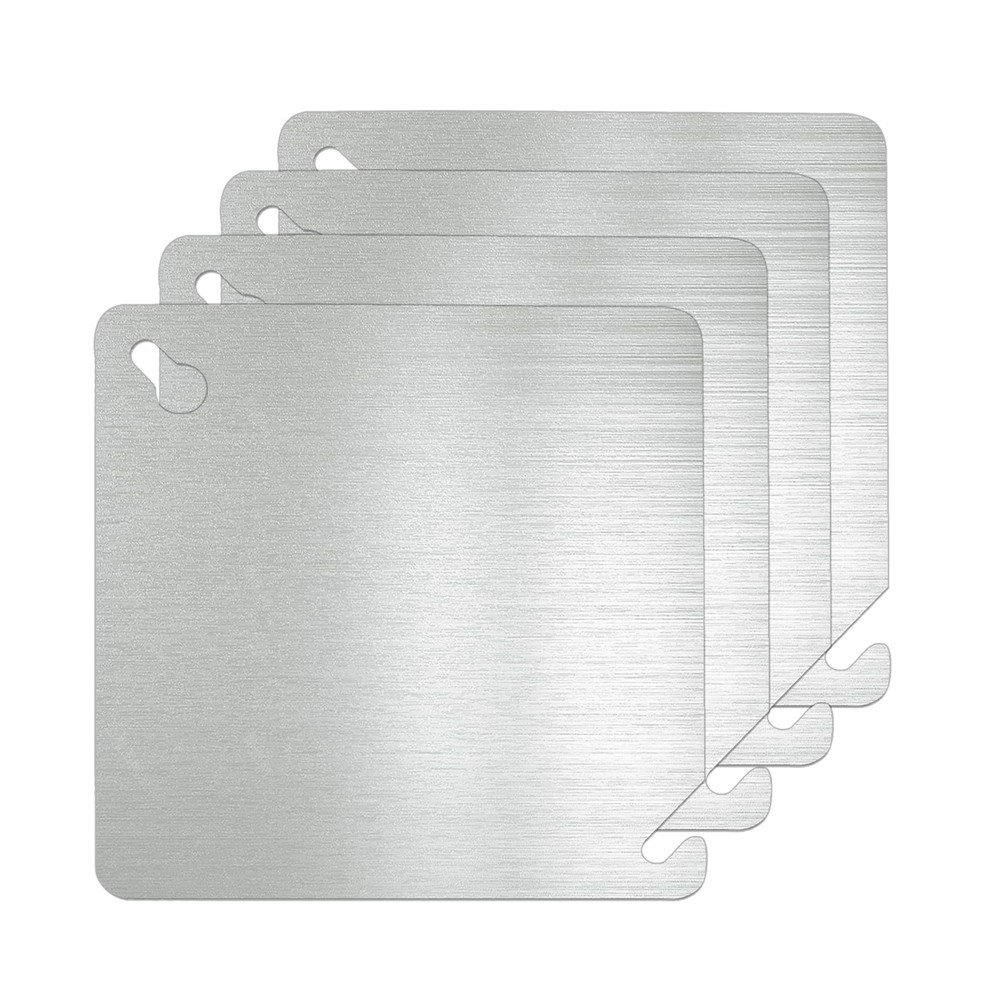 4x4In Metal Electrical Box Cover Plates, 4 Pcs Electric  Box Cover Plate,9943