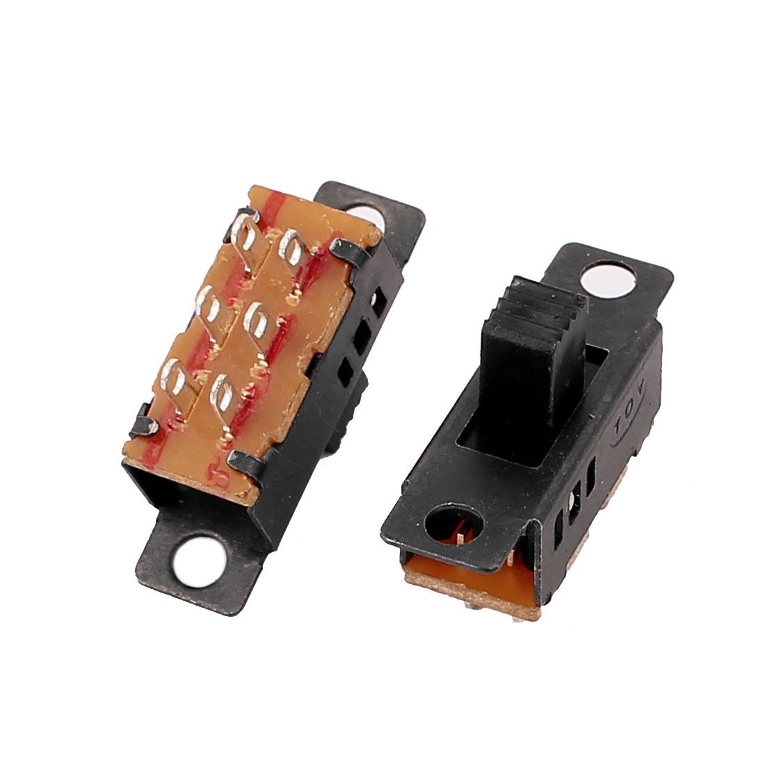 10 x 3 Position 6P DPDT Micro Miniature PCB Slide Switch Latching Toggle Switch