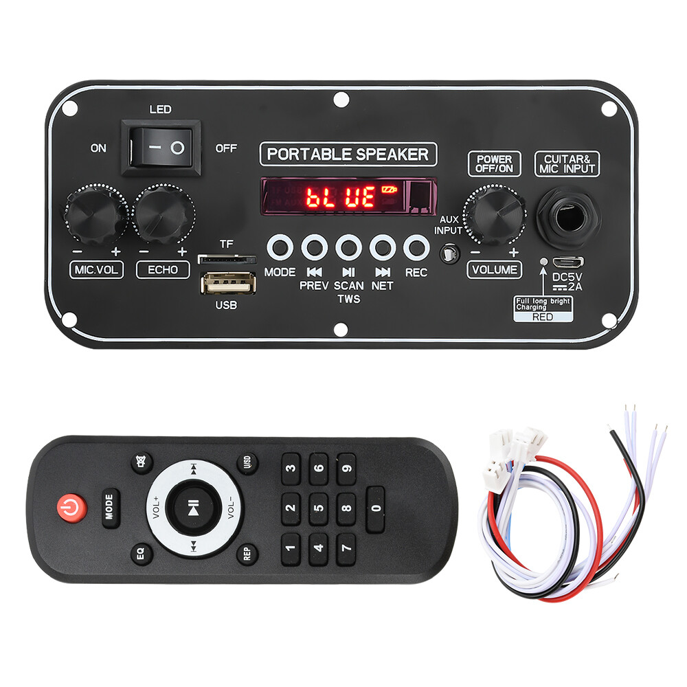 2x10W Amplifier Bluetooth MP3 Player Decoder Board Audio Power Amplifier Board