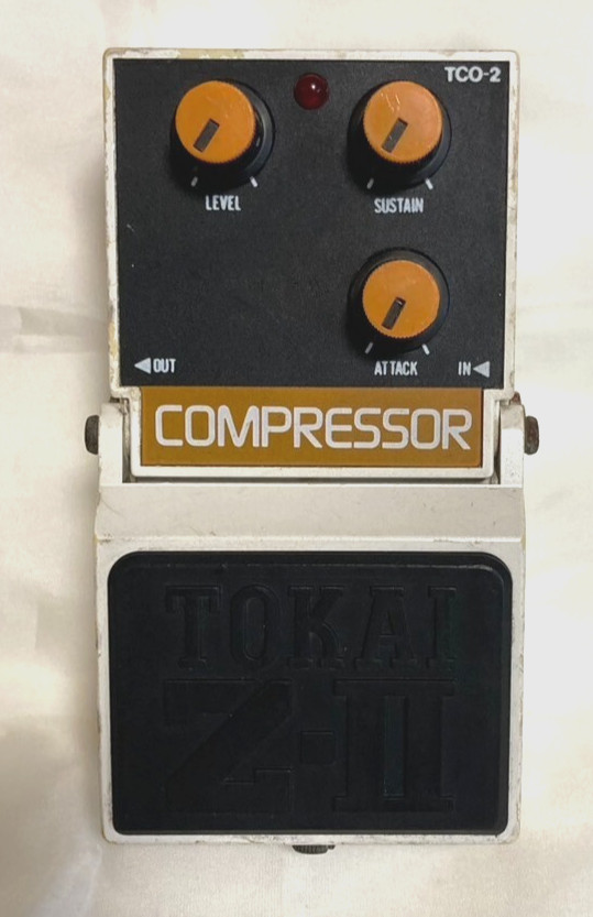 Tokai ZⅡ TCO-2 Compressor Guitar Effects Pedal Vintage From Japan Free Shipping