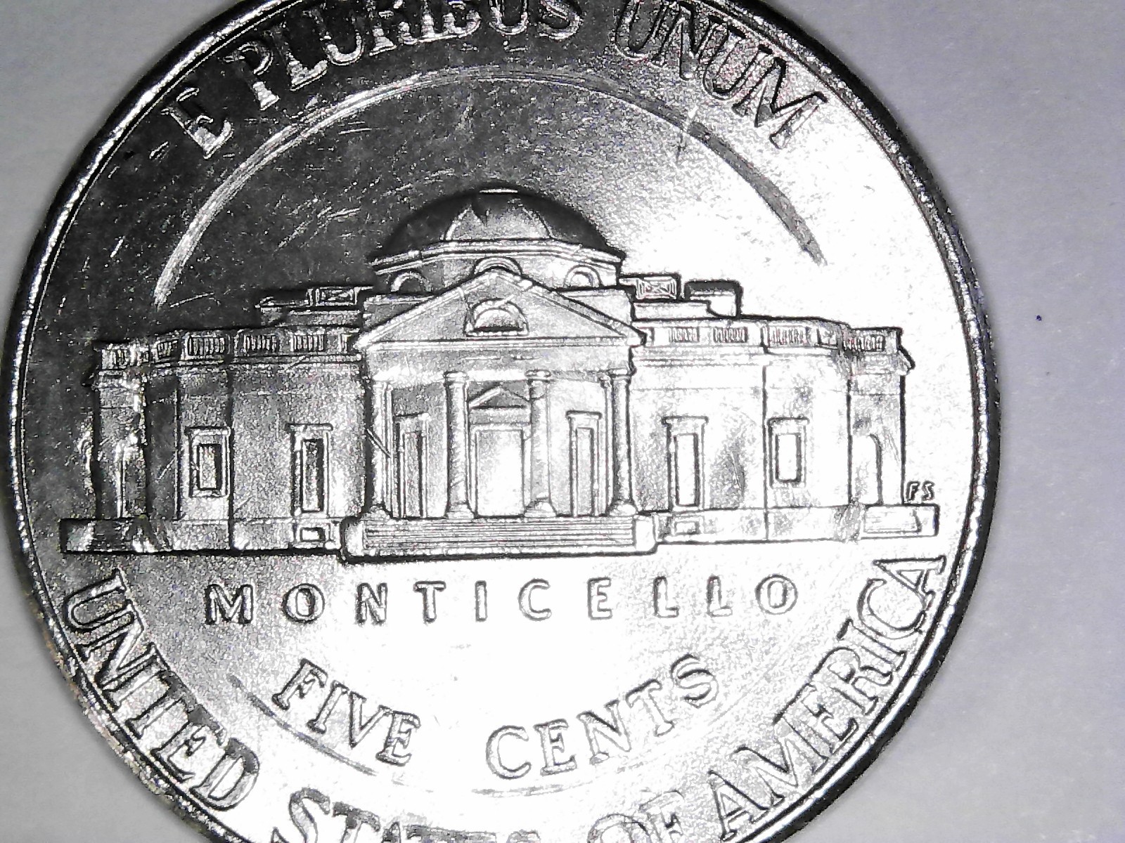 Errors 2 Rim Nickels - Reverse 2019P and 2022P