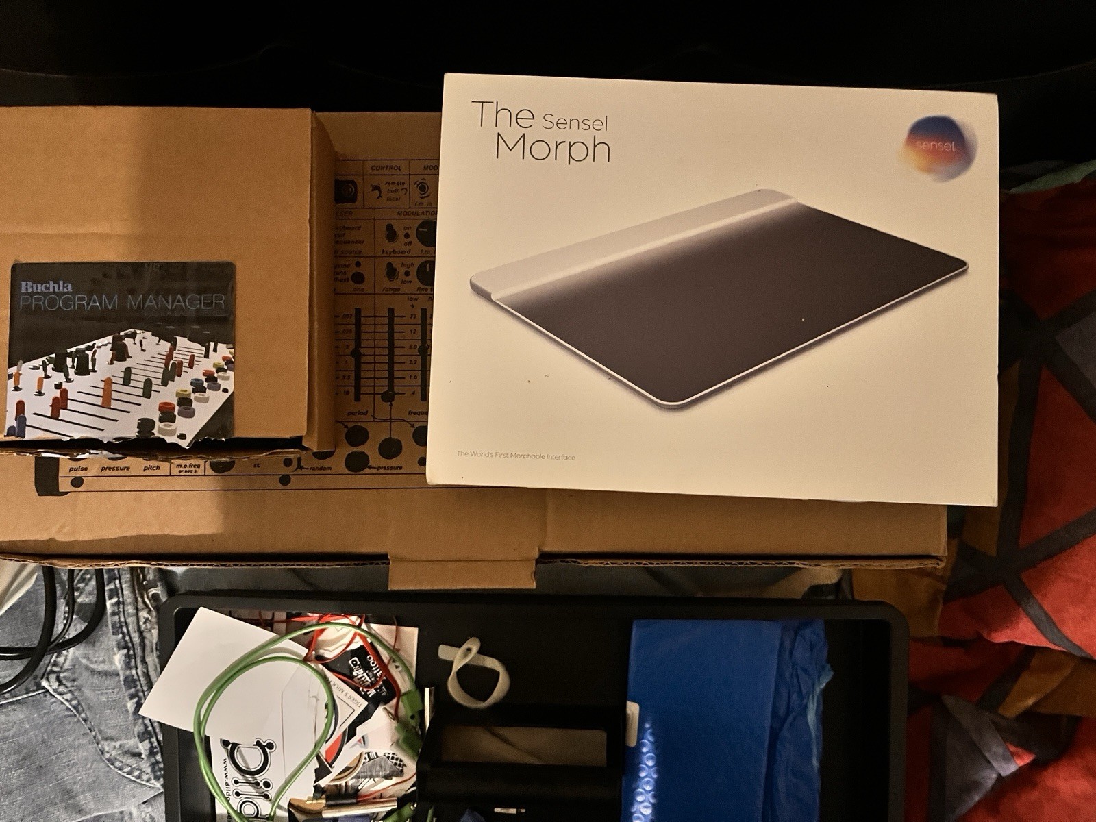 Buchla Easel Command + Buchla Program Manager + Sensel Morph