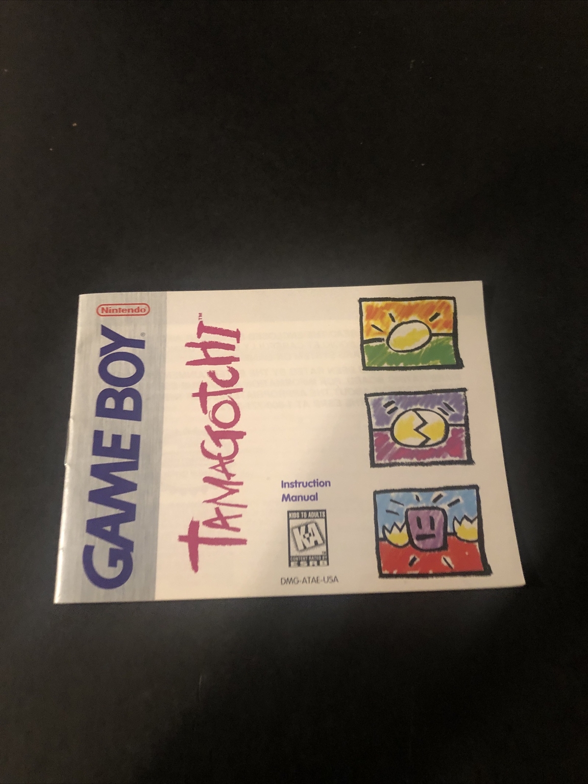 tamagotchi gameboy manual