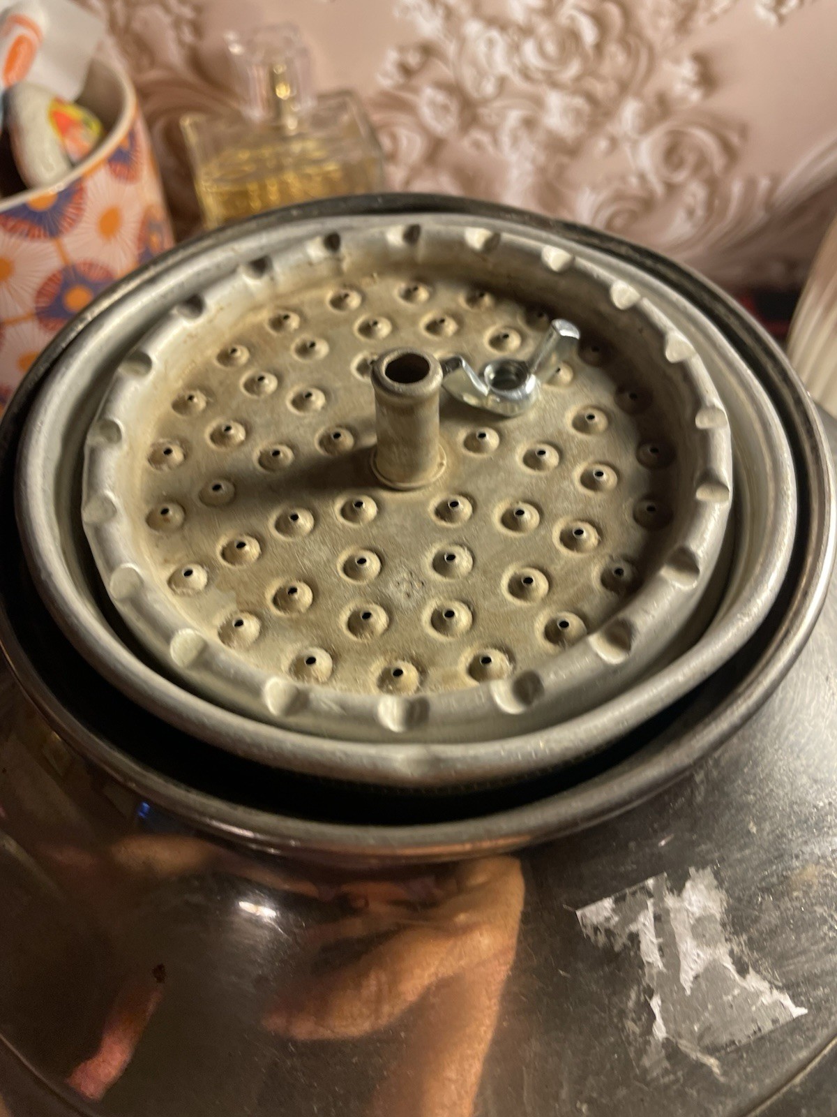 🔥 Vintage Antique Universal Landers Frary Clark Coffee Percolator Maker